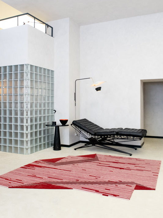 Handwoven Wool Tibetan Rug