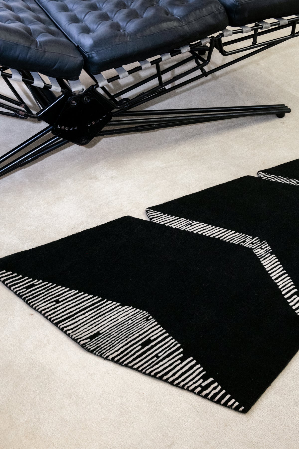 Handwoven Wool Tibetan Rug