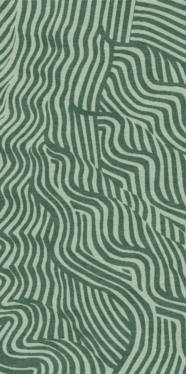 Handwoven Wool Tibetan Rug