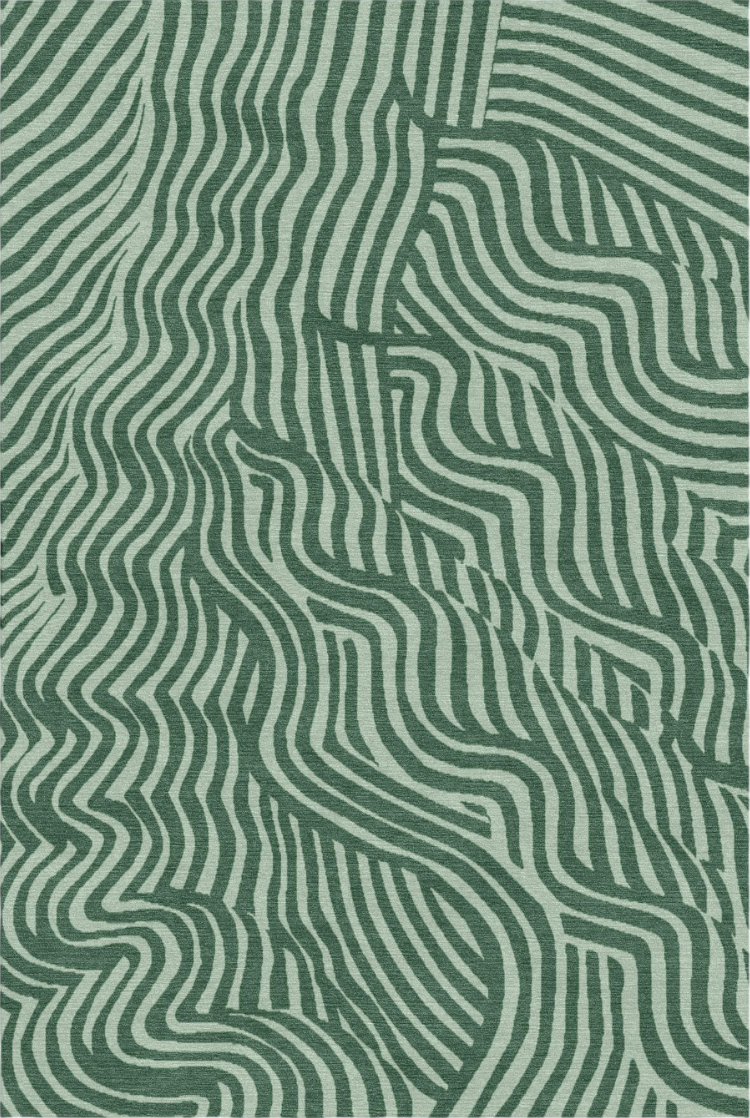 Handwoven Wool Tibetan Rug