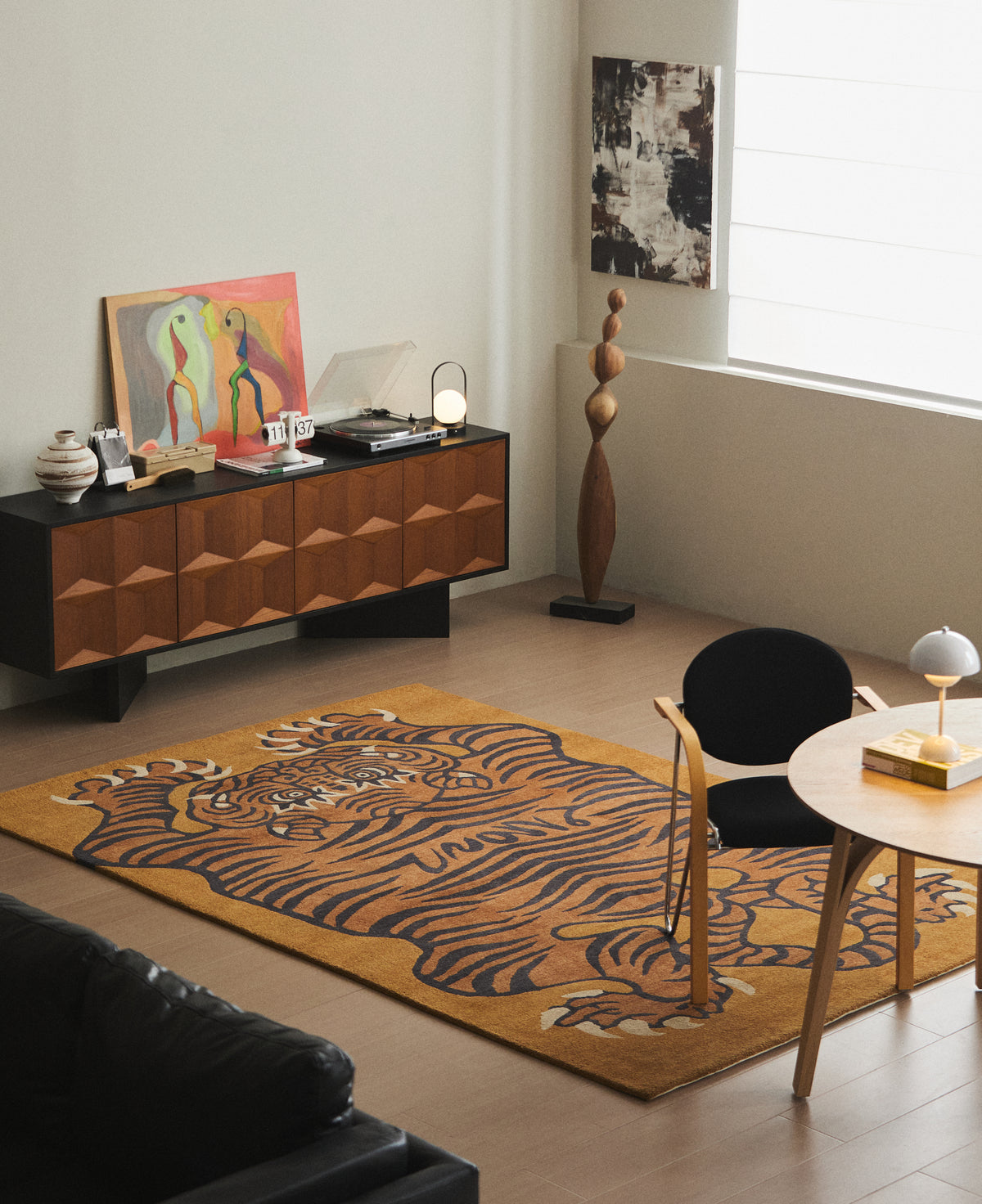 Tiger Handmade Wool Carpet & Tapestry