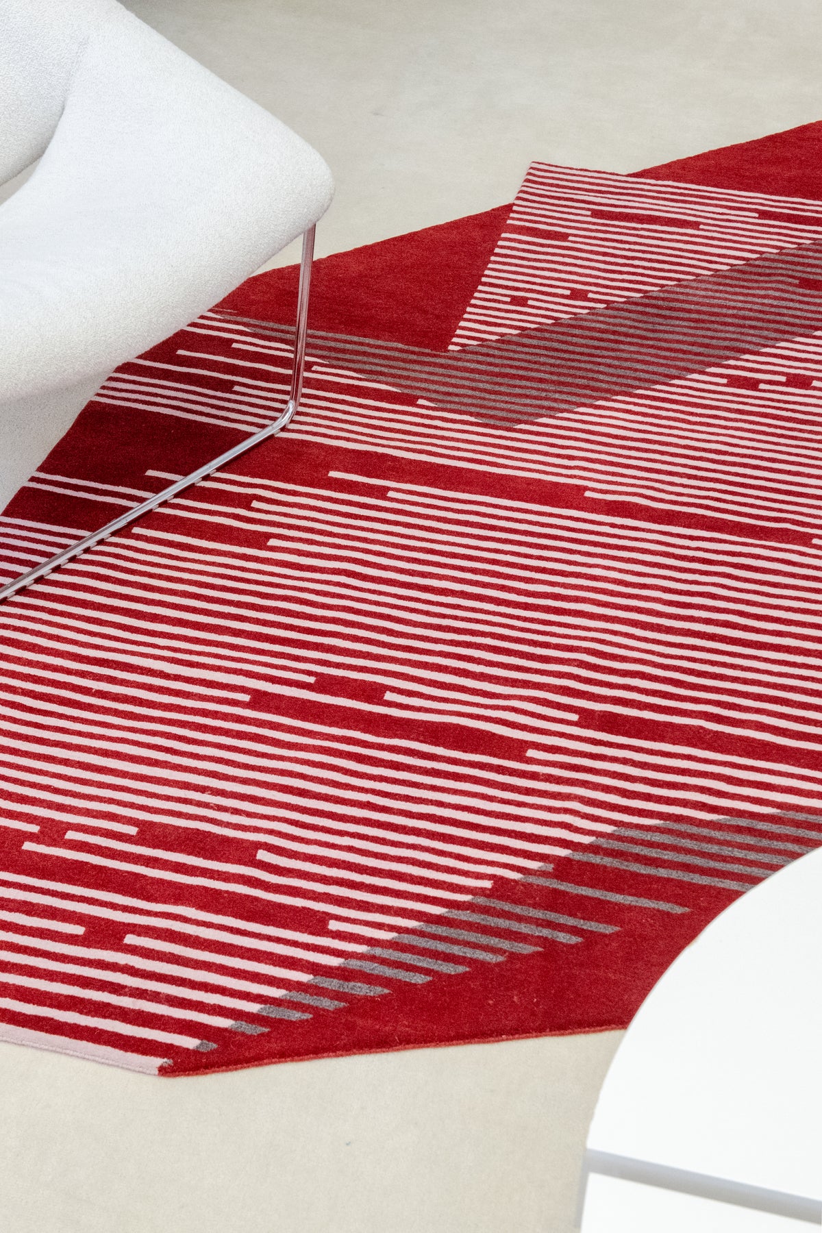 Handwoven Wool Tibetan Rug