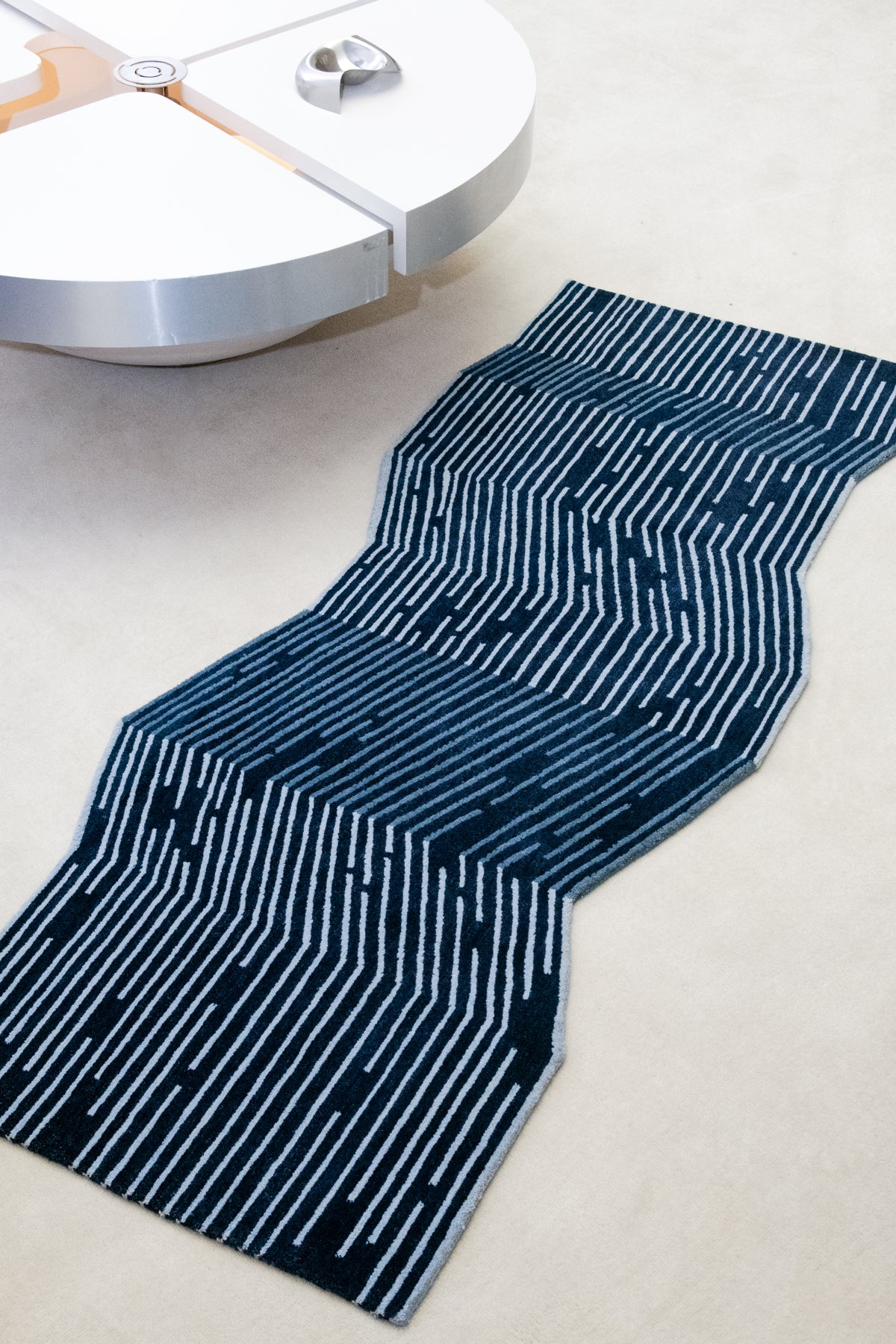Handwoven Wool Tibetan Rug
