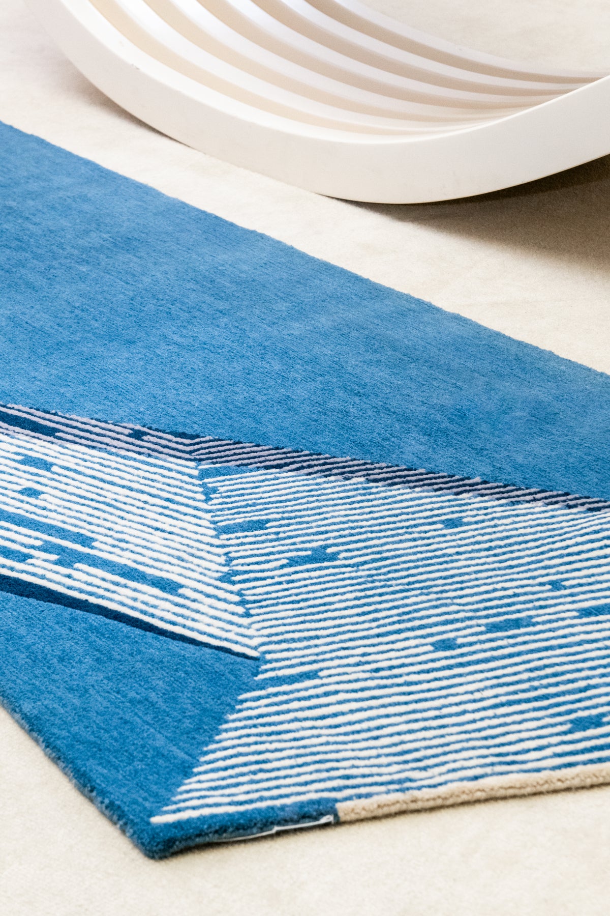 Handwoven Wool Tibetan Rug