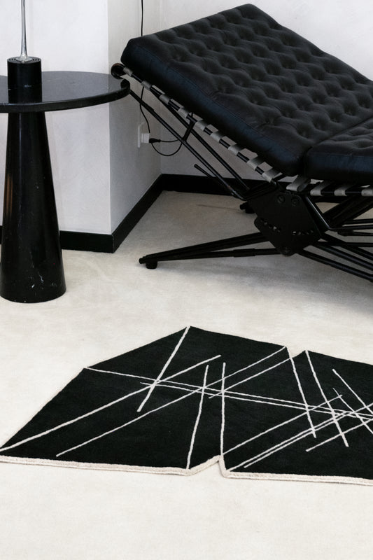 Handwoven Wool Tibetan Rug