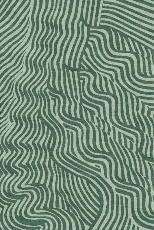 Handwoven Wool Tibetan Rug