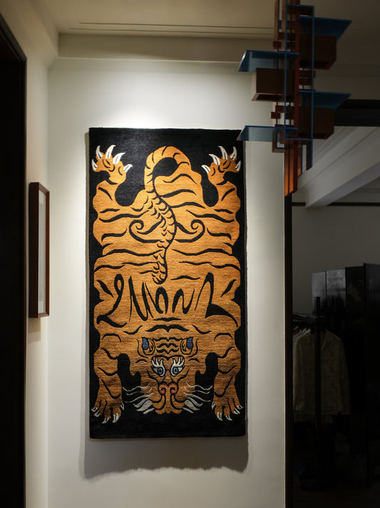 Tiger Handmade Wool Carpet & Tapestry