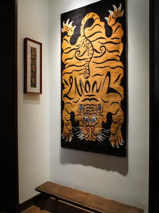Tiger Handmade Wool Carpet & Tapestry