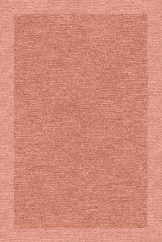 Handmade Wool Tibetan Rug with Pink‑Toned Pattern