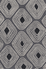 Handmade Wool Tibetan Rug with Rock Pattern