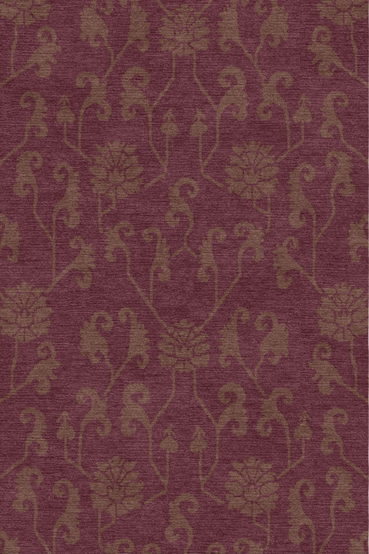 Handwoven Wool Tibetan Rug