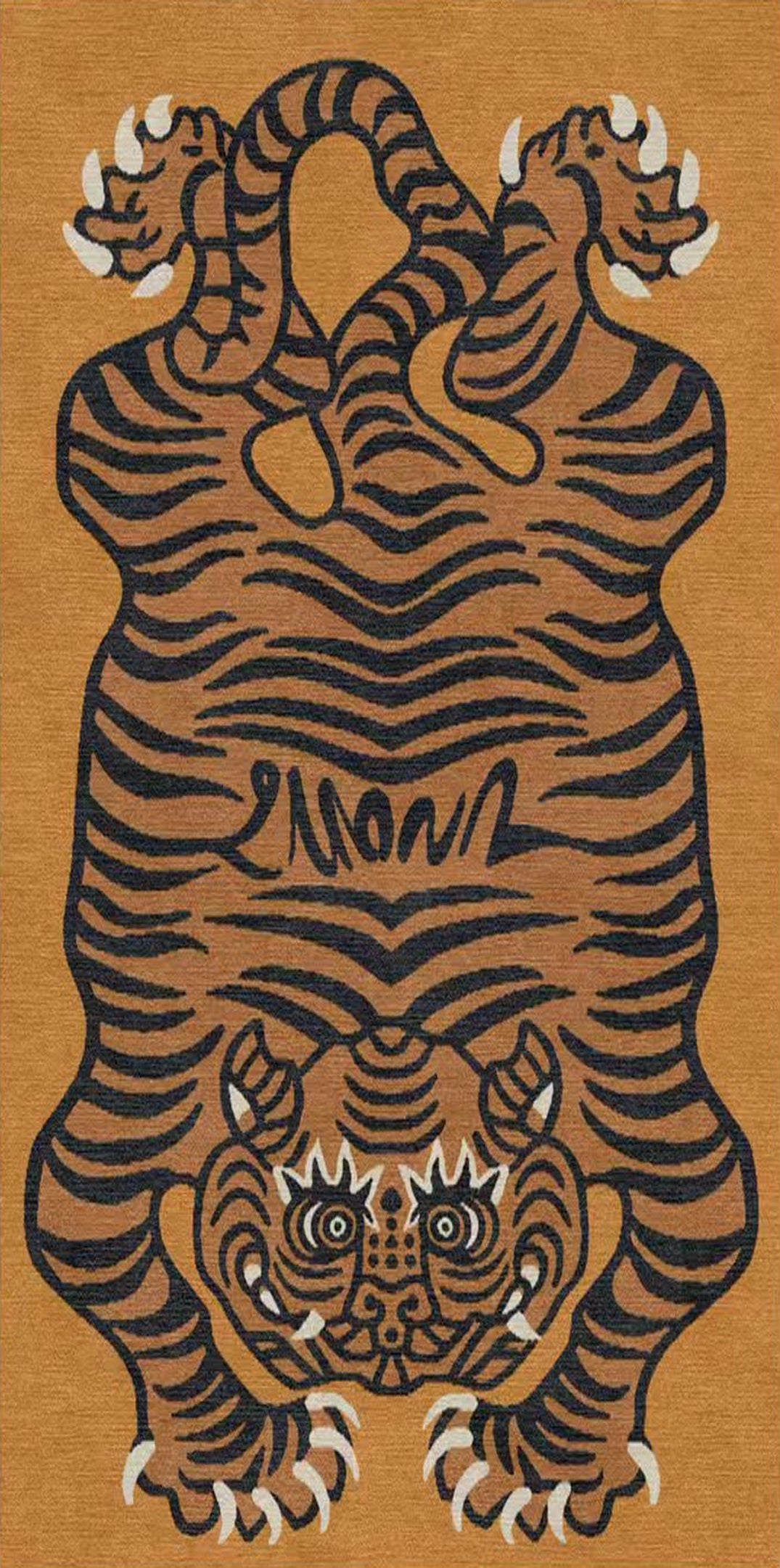 Tiger Handmade Wool Carpet & Tapestry