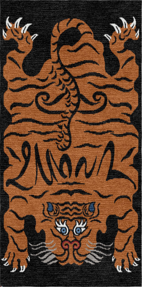 Tiger Handmade Wool Carpet & Tapestry