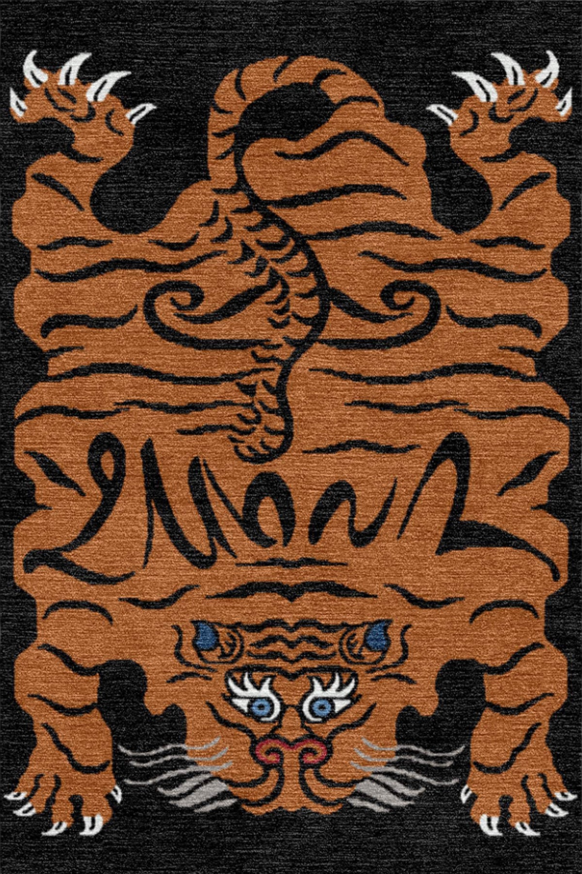 Tiger Handmade Wool Carpet & Tapestry