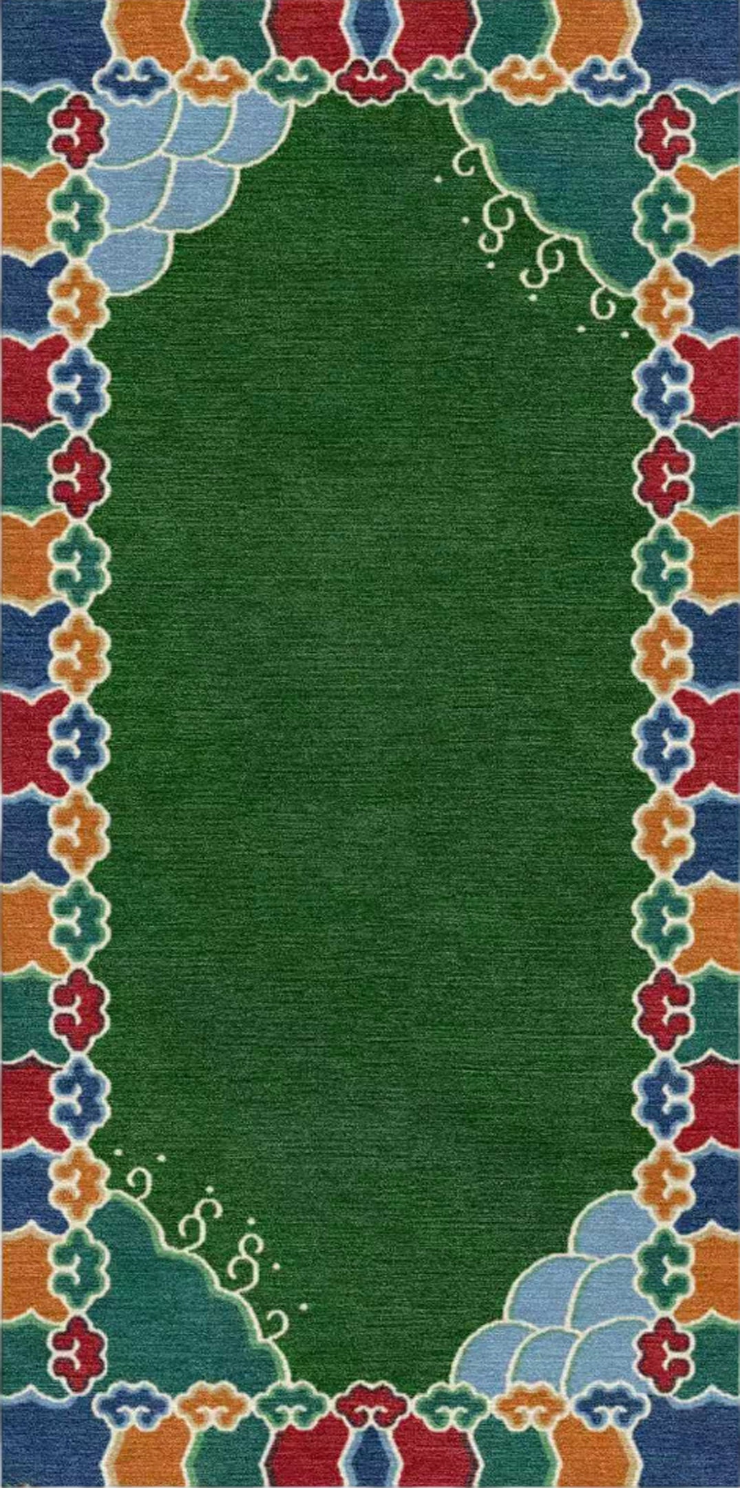 Ethnic Handwoven Highland Wool Floor Rug