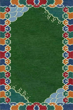 Ethnic Handwoven Highland Wool Floor Rug