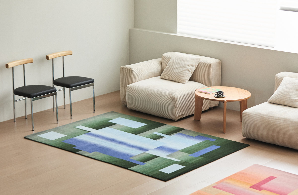 Handwoven Wool Tibetan Rug
